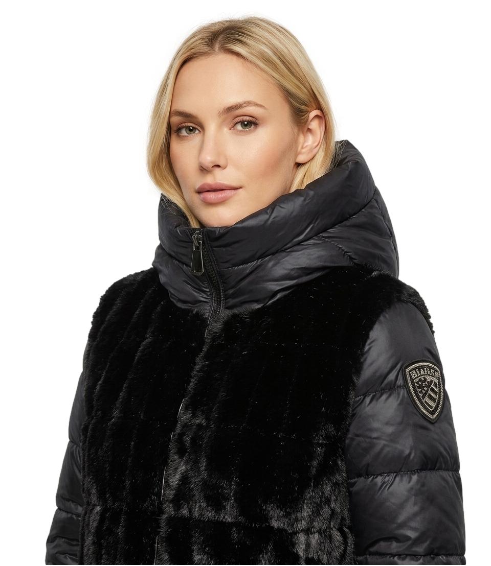 Impermeabile/Trench Blauer 26WBLDK01223007685 Donna - Nero