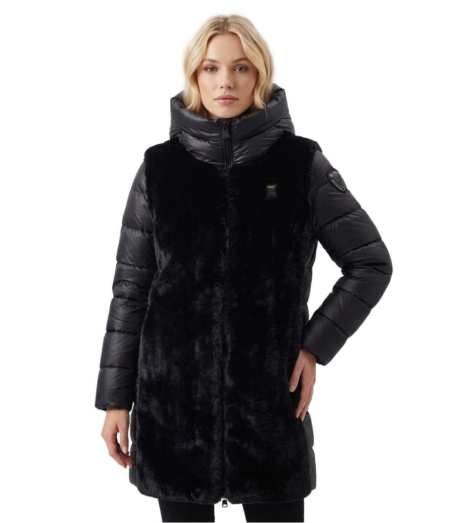 Impermeabile/Trench Blauer 26WBLDK01223007685 Donna - Nero