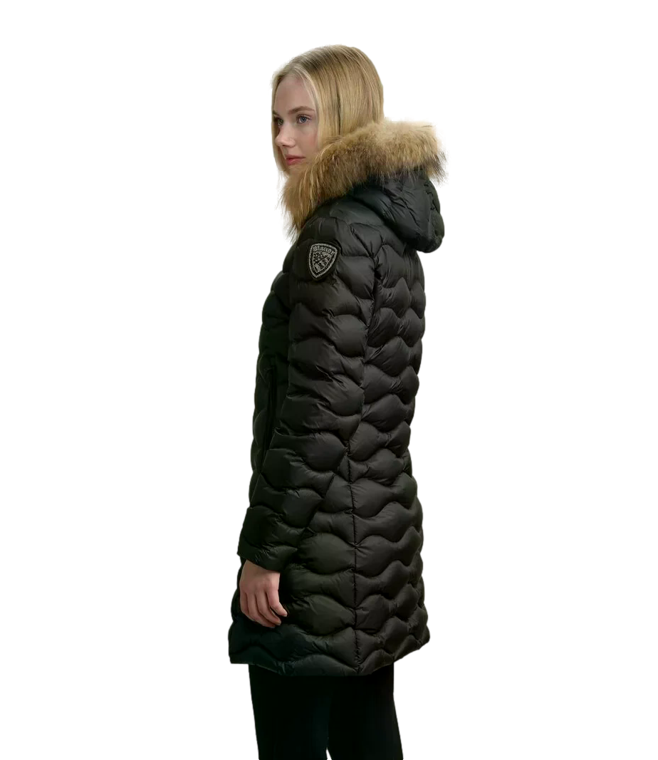 Impermeabile/Trench Blauer 26WBLDK03036006047 Donna - Nero Interno Beige 301