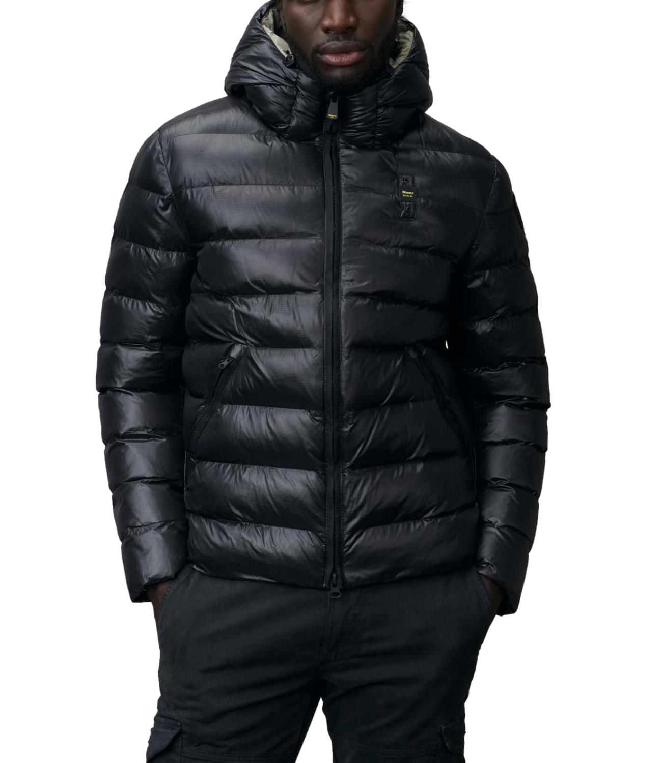 Giubbino Blauer 26WBLUC02054005958 Uomo - Nero Interno Beige 301