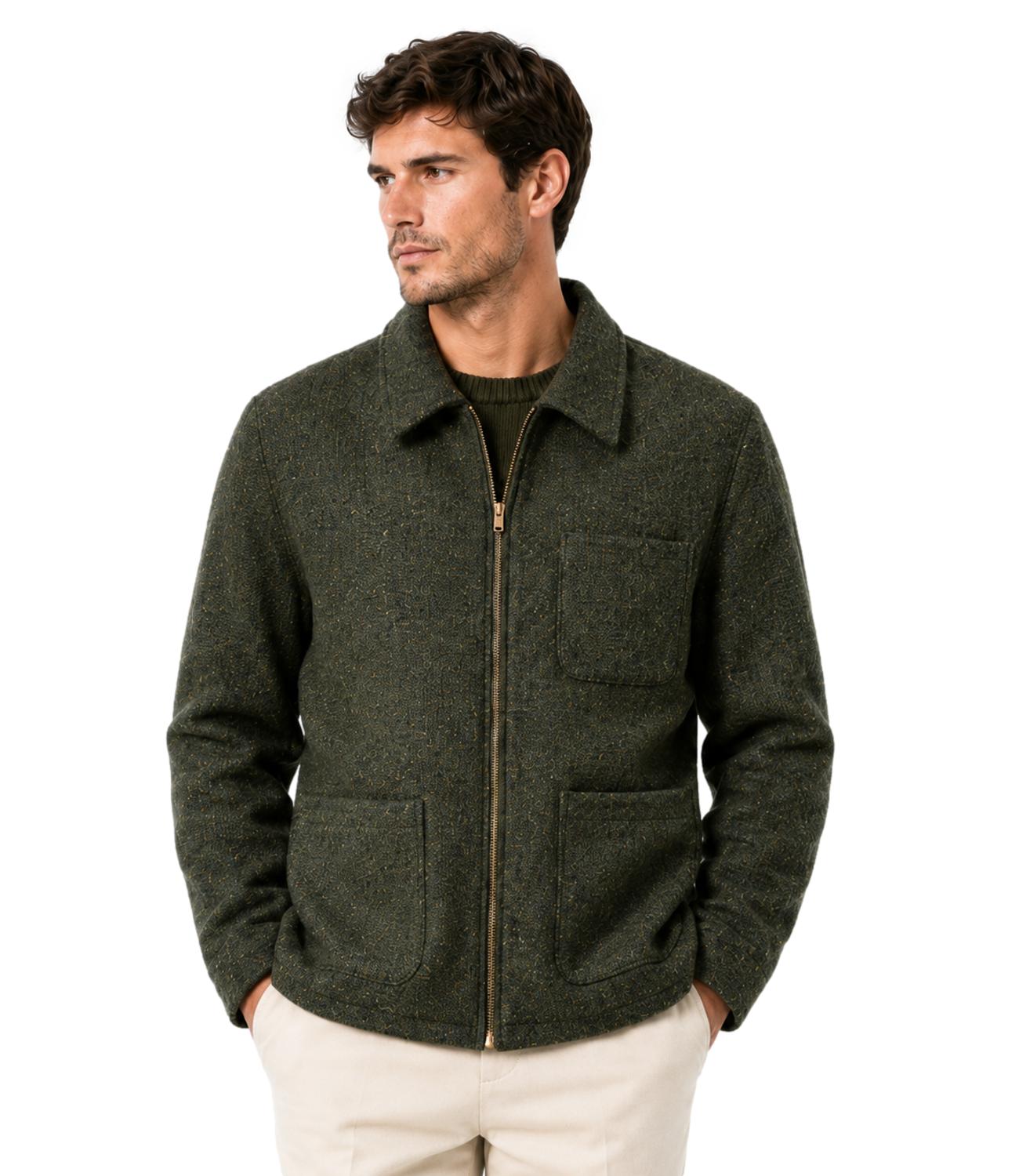 Giacca reversibile Bl'ker BLKM-W5048 Uomo - Green