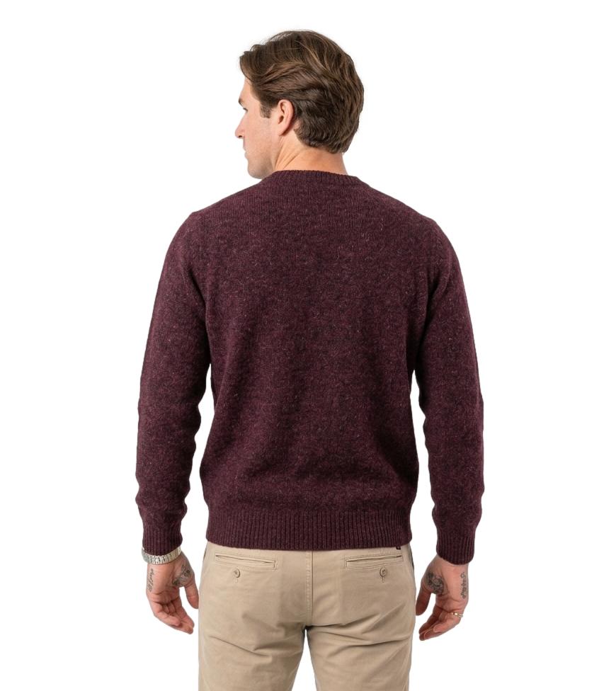 Pullover Bl'ker BLKM W9001 Uomo - Bordeaux