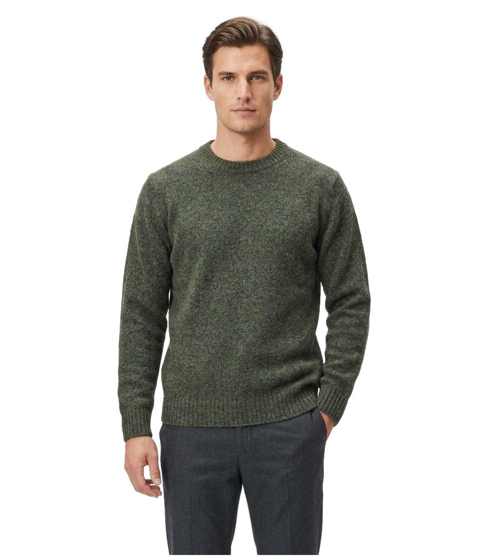 Pullover Bl'ker BLKM W9001 Uomo - Verde