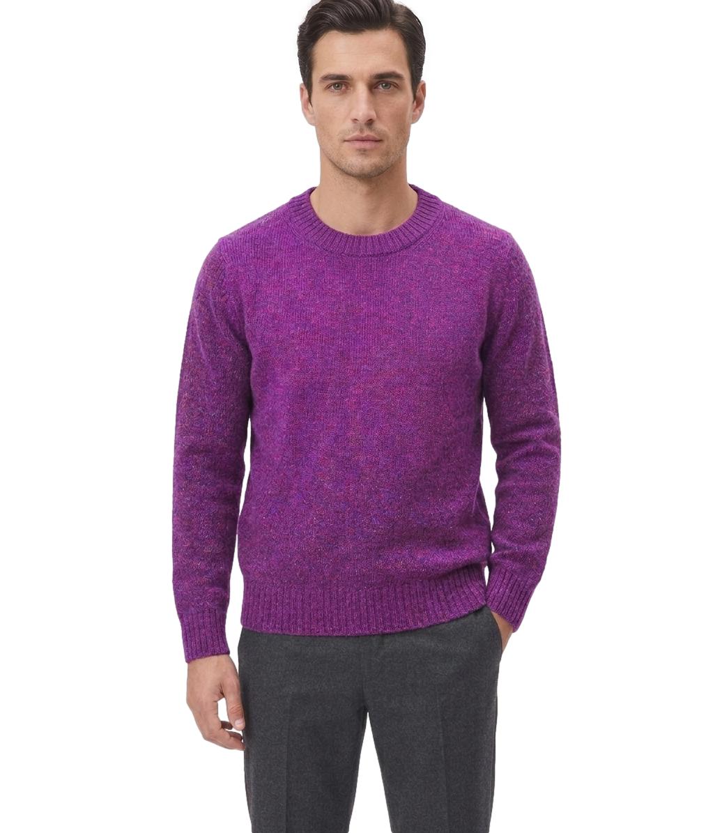 Pullover Bl'ker BLKM W9001 Uomo - Viola