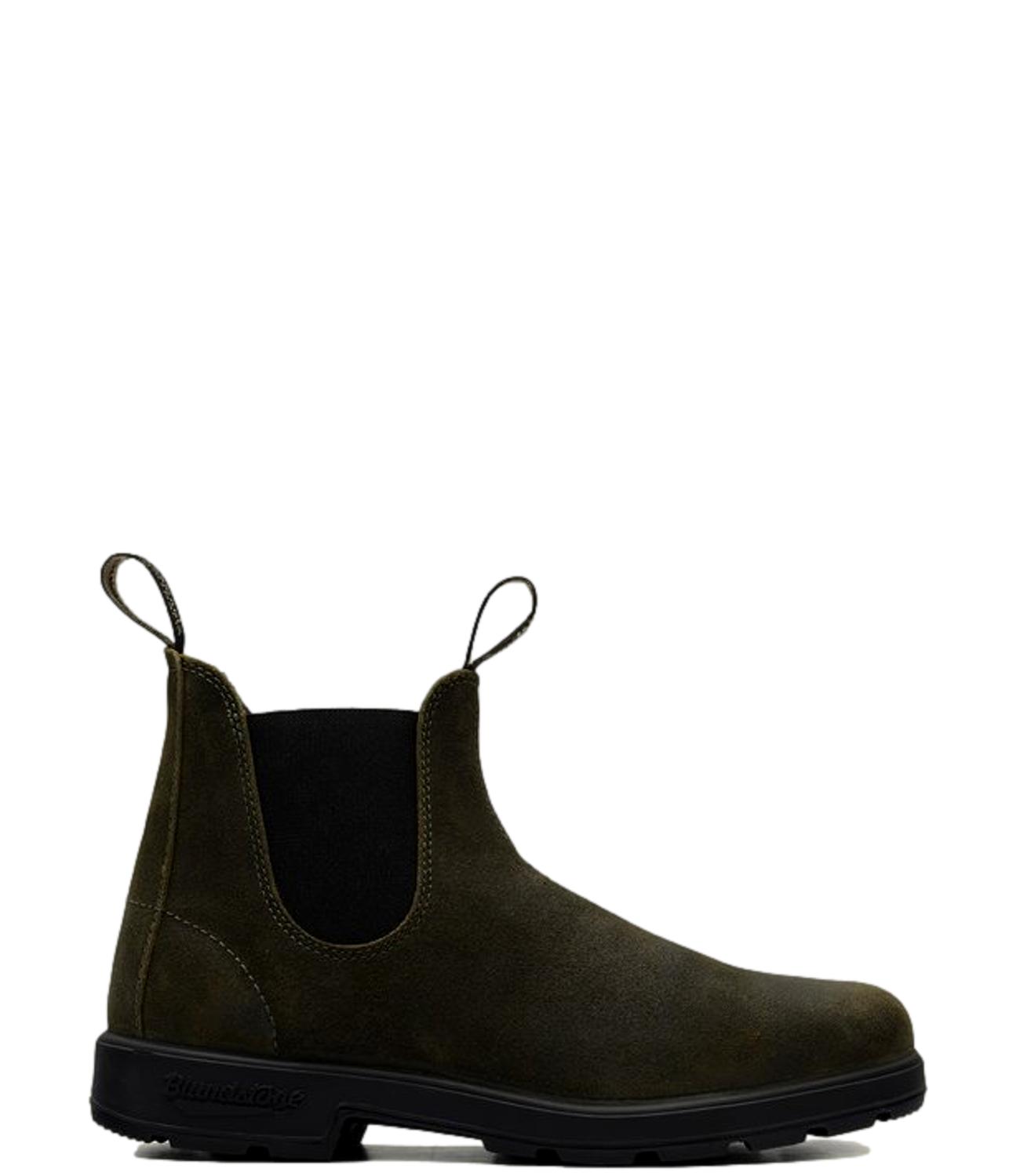 Stivali Blundstone 262M1615 Unisex - Dark Olive Waxed Suede
