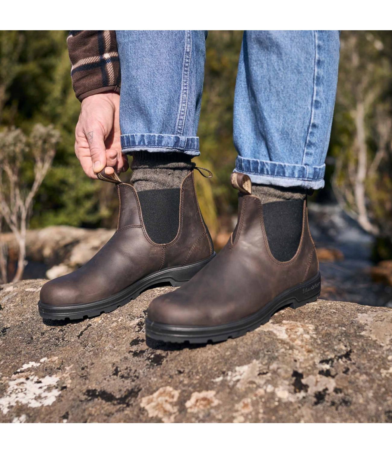 Stivali Blundstone 262M2340 Unisex - Brown & Black