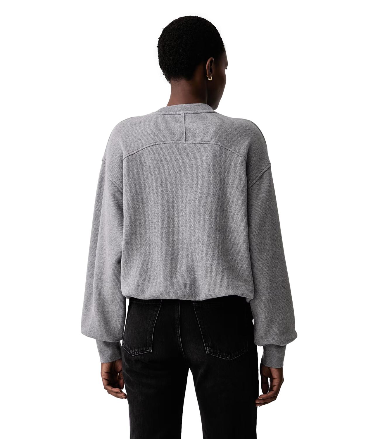 Felpa Calvin Klein LV047H250G Donna - Medium Grey Heather