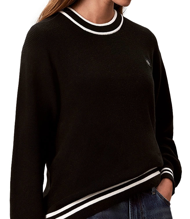 Pullover Calvin Klein LV047H303G Donna - Black