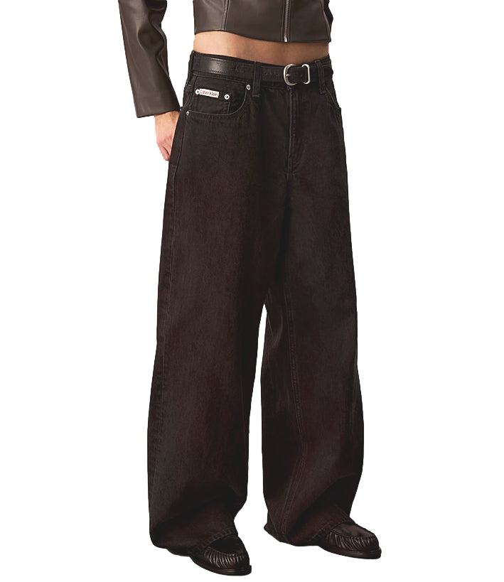 Jeans Calvin Klein LV047H749G Donna - Black