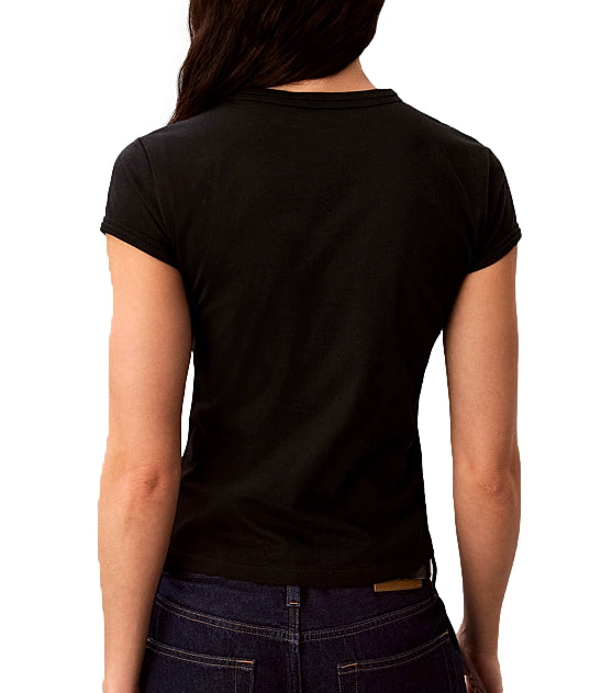 T-Shirt Calvin Klein LV047H835G Donna - Black