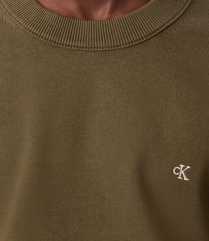 Pullover Calvin Klein LV04RH325G Uomo - Olive Night