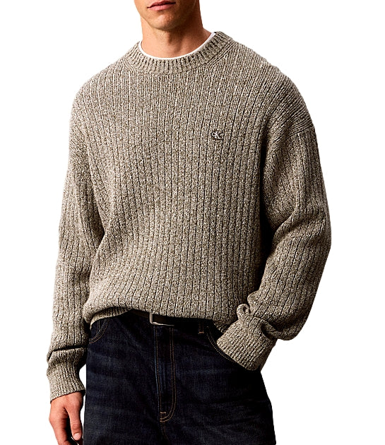 Pullover Calvin Klein LV04RH328G Uomo - Olive Night