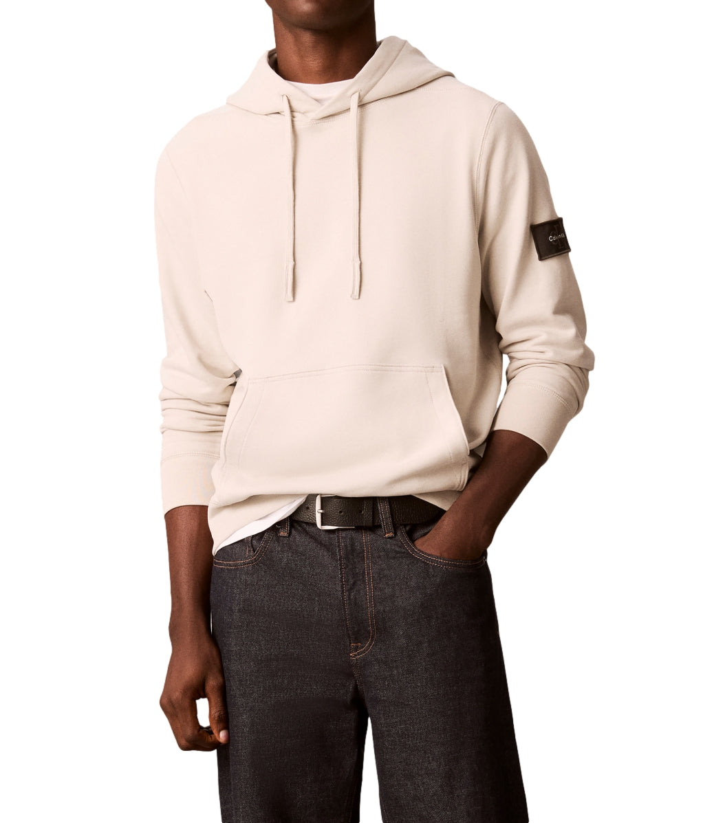 Felpa cappuccio Calvin Klein LV04RJ201G Uomo - Moonstruck
