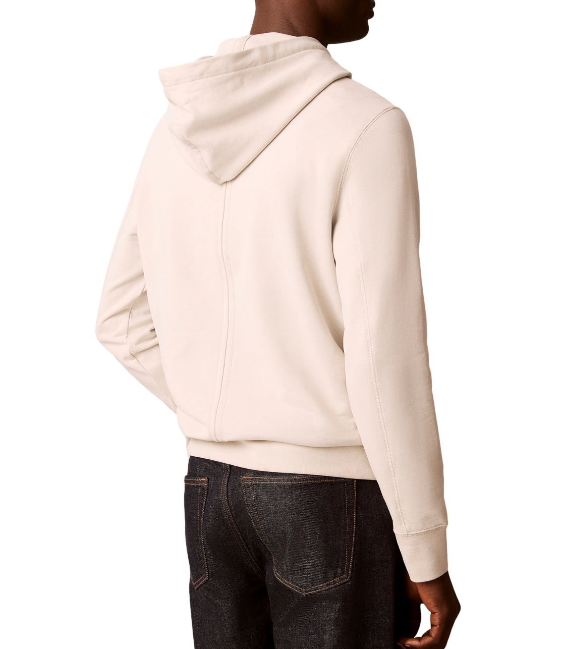 Felpa cappuccio Calvin Klein LV04RJ201G Uomo - Moonstruck