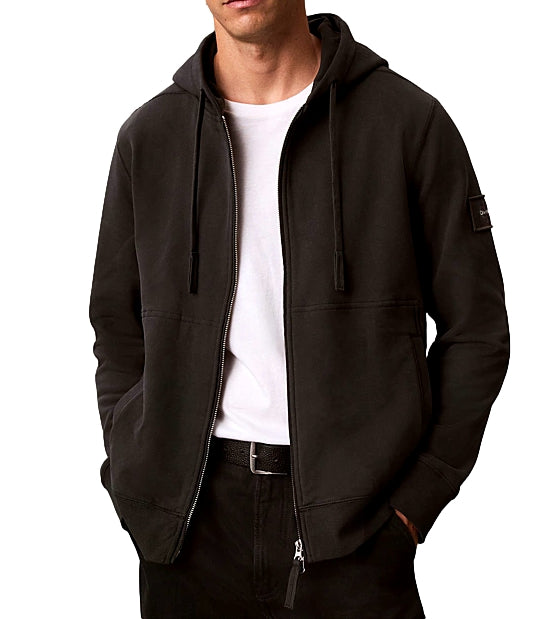 Felpa cappuccio Calvin Klein LV04RJ202G Uomo - Black