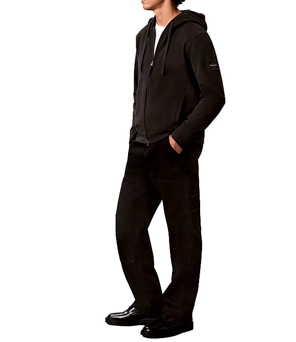 Felpa cappuccio Calvin Klein LV04RJ202G Uomo - Black