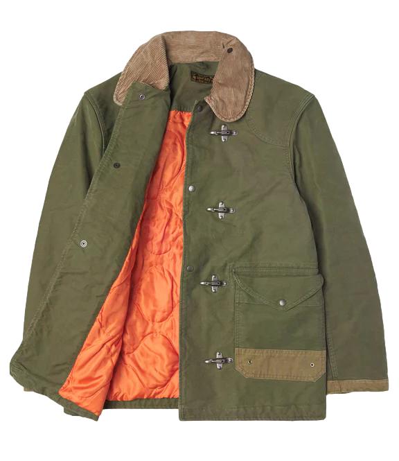 Giacca Chesapeake's CHSPK-414 Uomo - Military Green