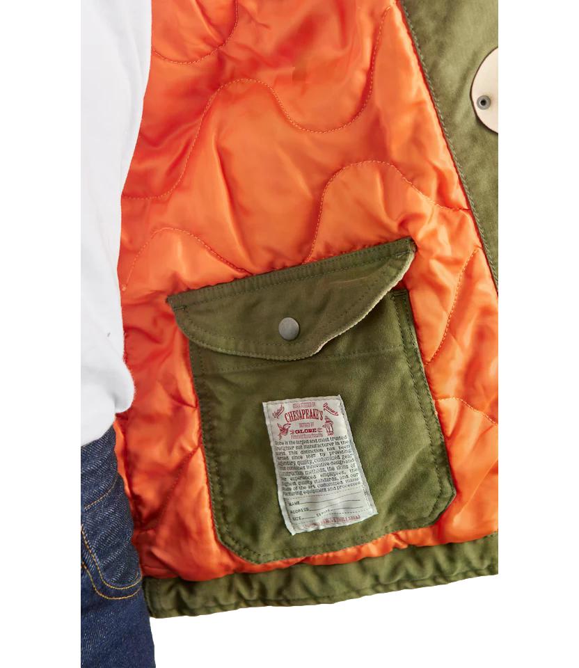 Giacca Chesapeake's CHSPK-414 Uomo - Military Green
