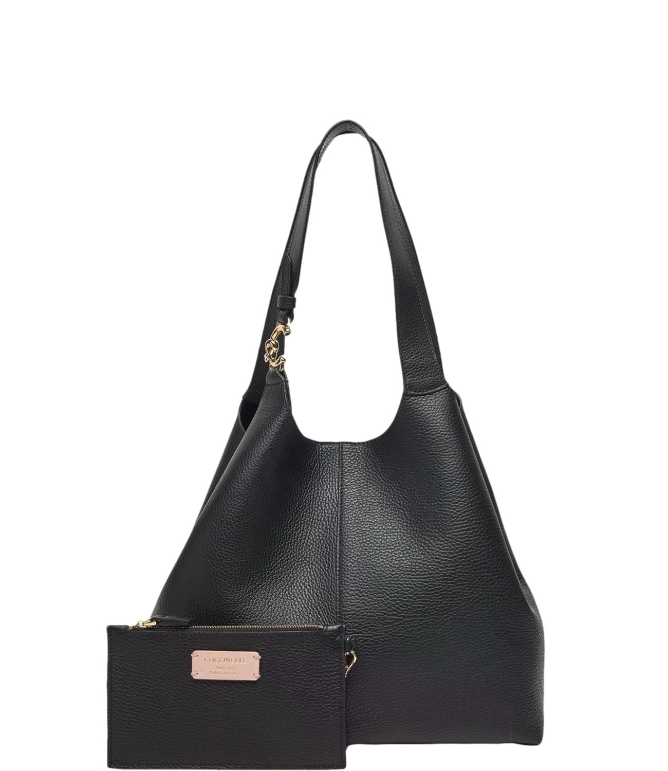 Borsa Coccinelle E1 SHA 11 01 01 Donna - Noir