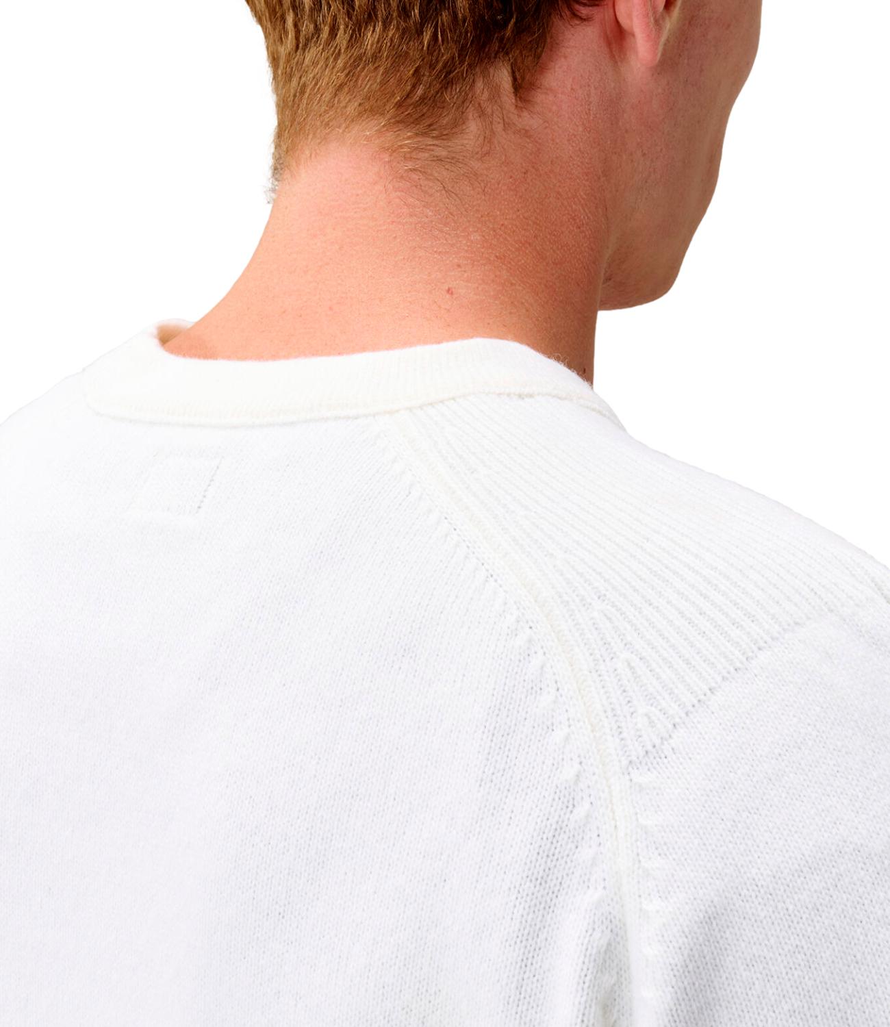 Maglia C.p. Company 21CMKN085A-110149A Uomo - Off White Melange