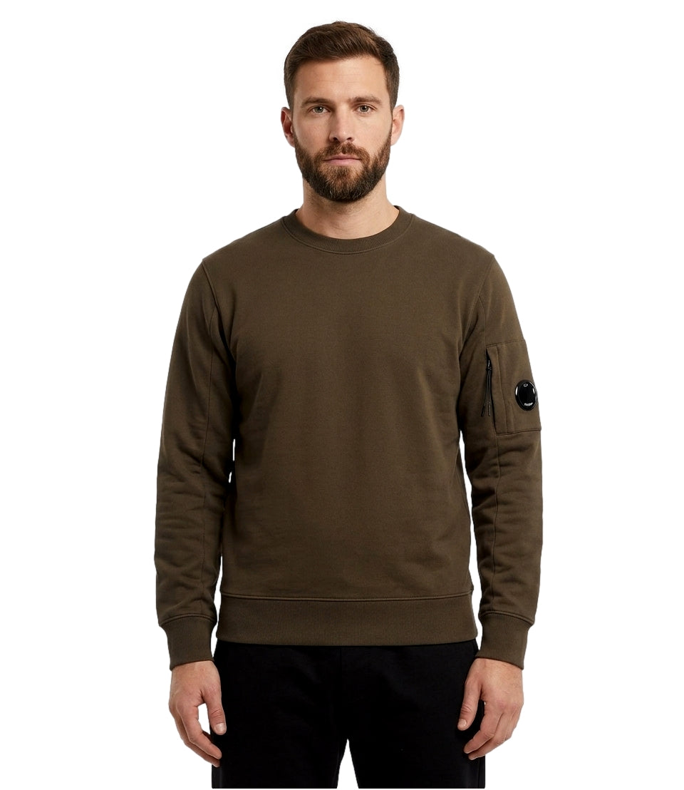 Felpa C.p. Company 21CMSS713A005086W Uomo - Ivy Green