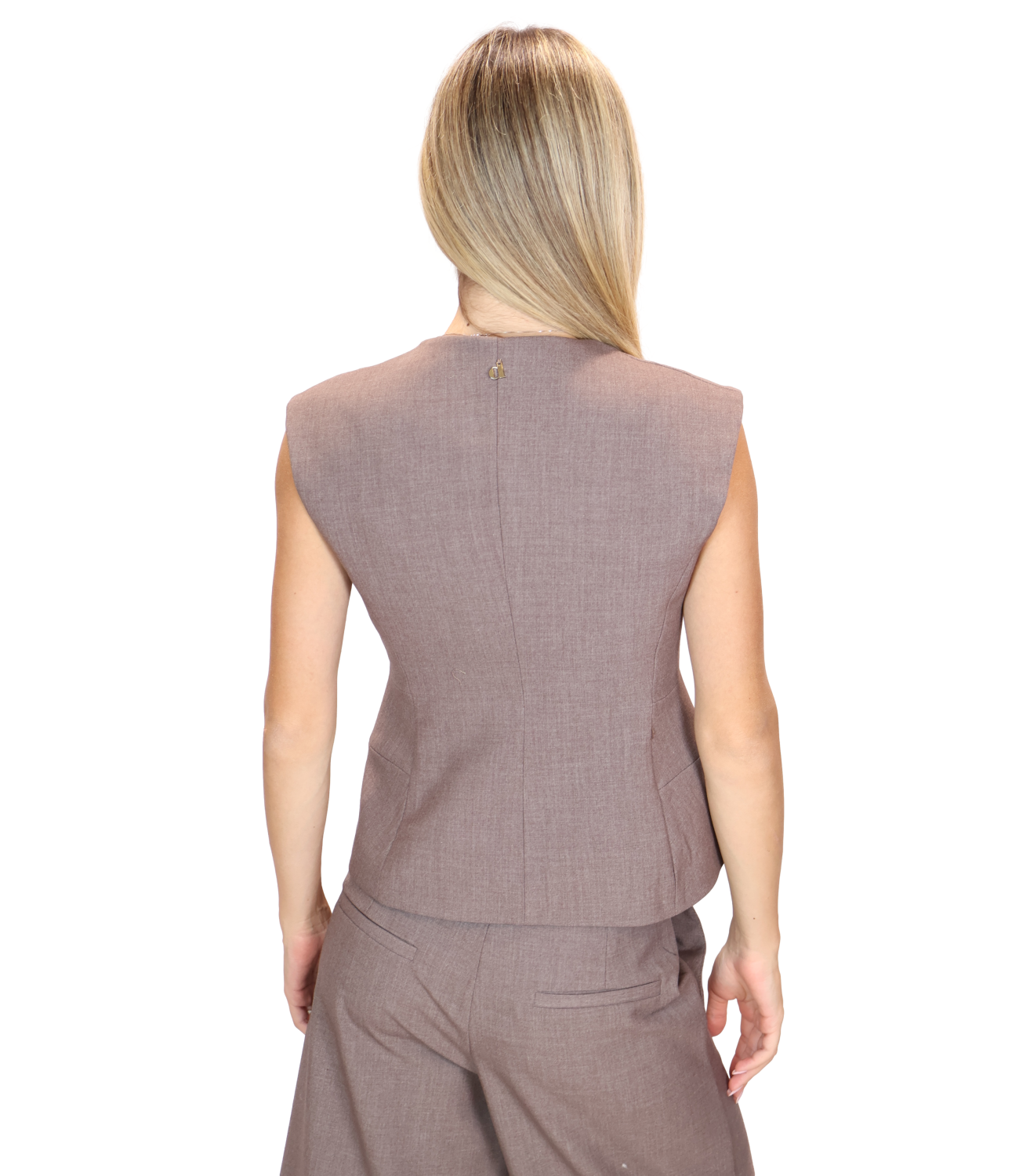 Gilet Dixie LAL1YIC Donna - Nocciola