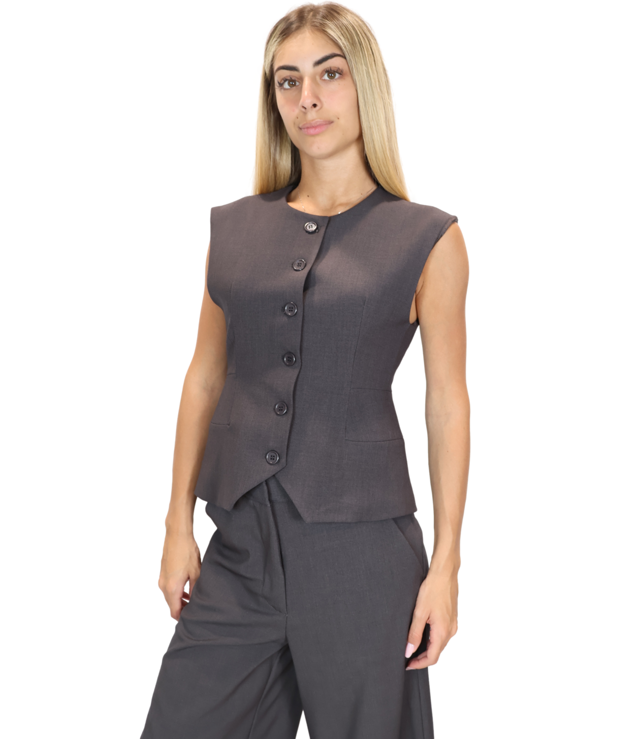 Gilet Dixie LAL1YIC Donna - Antracite