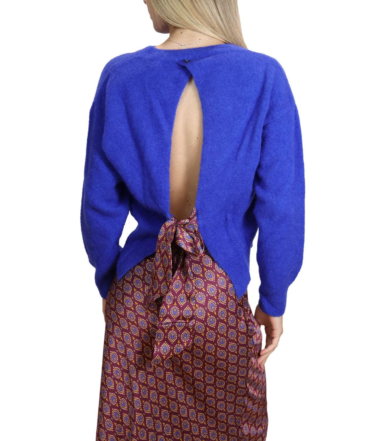 Maglia Dixie M277B031A Donna - Blu Elettrico