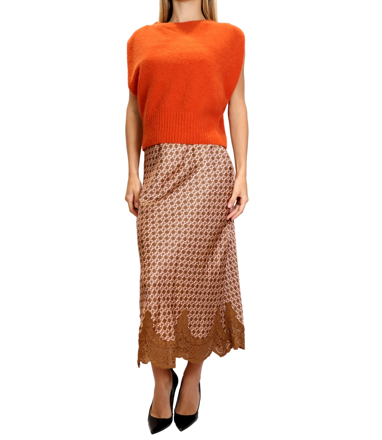 Maglia Dixie M277B119 Donna - Ruggine