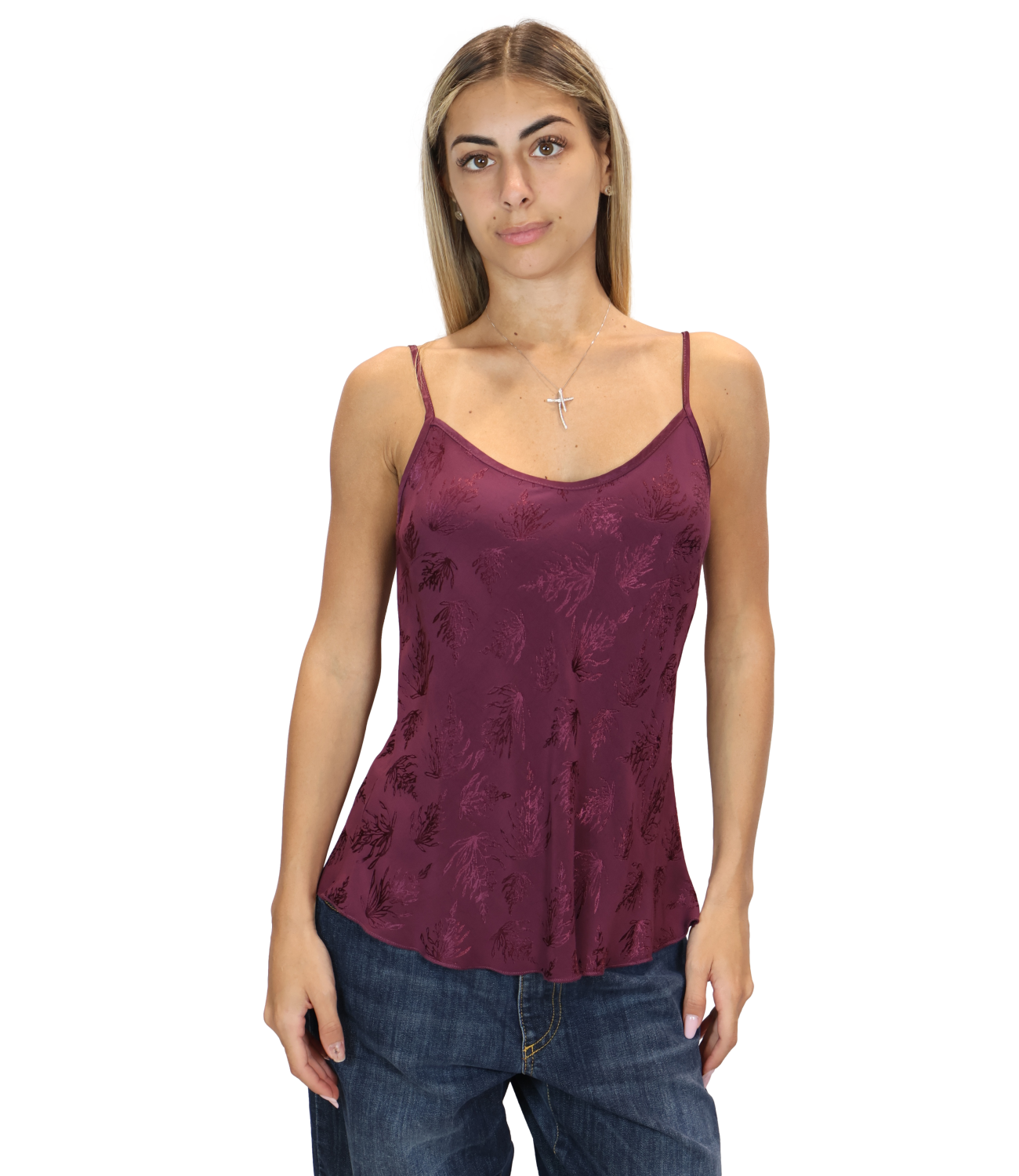 Top Dixie R239B018 Donna - Melanzana