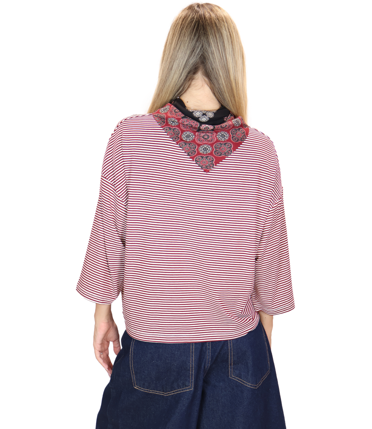 T-Shirt Dixie T262B064 Donna - Bordeaux