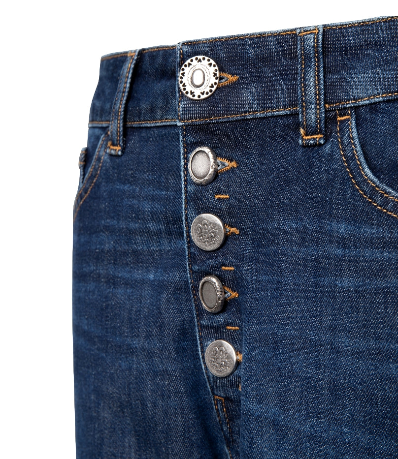 Jeans Dondup DP268BDSK340DJ52DD Donna - Blu