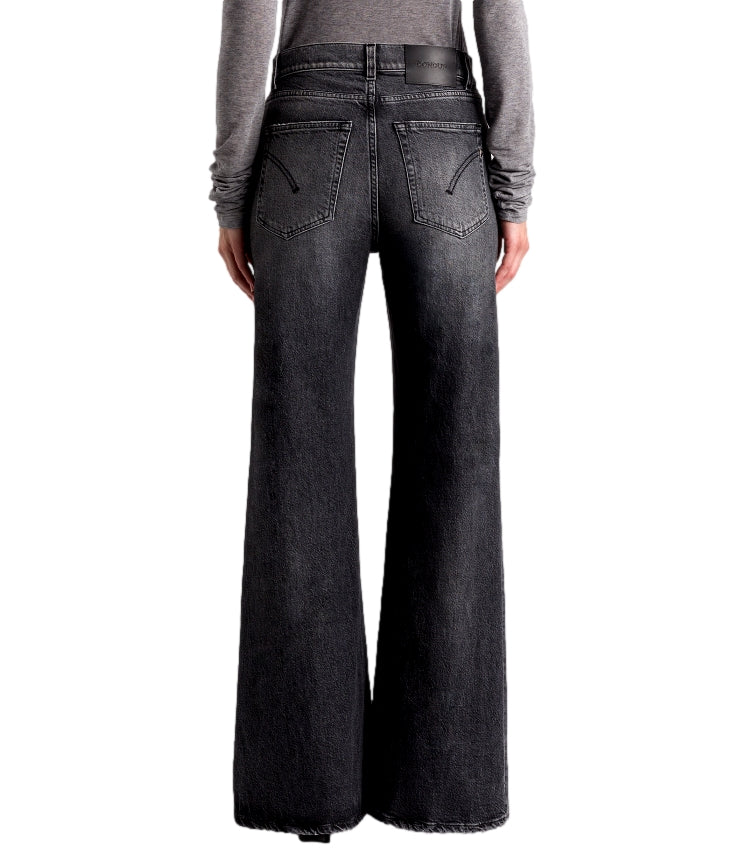 Jeans Dondup DP619DSE377DMW5DD Donna - Nero