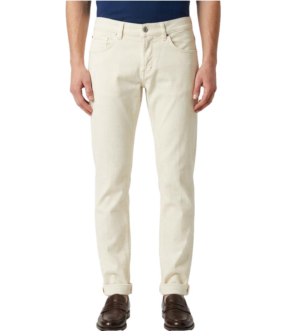 Jeans Dondup UP232BSE037UKPTDU Uomo - Avorio