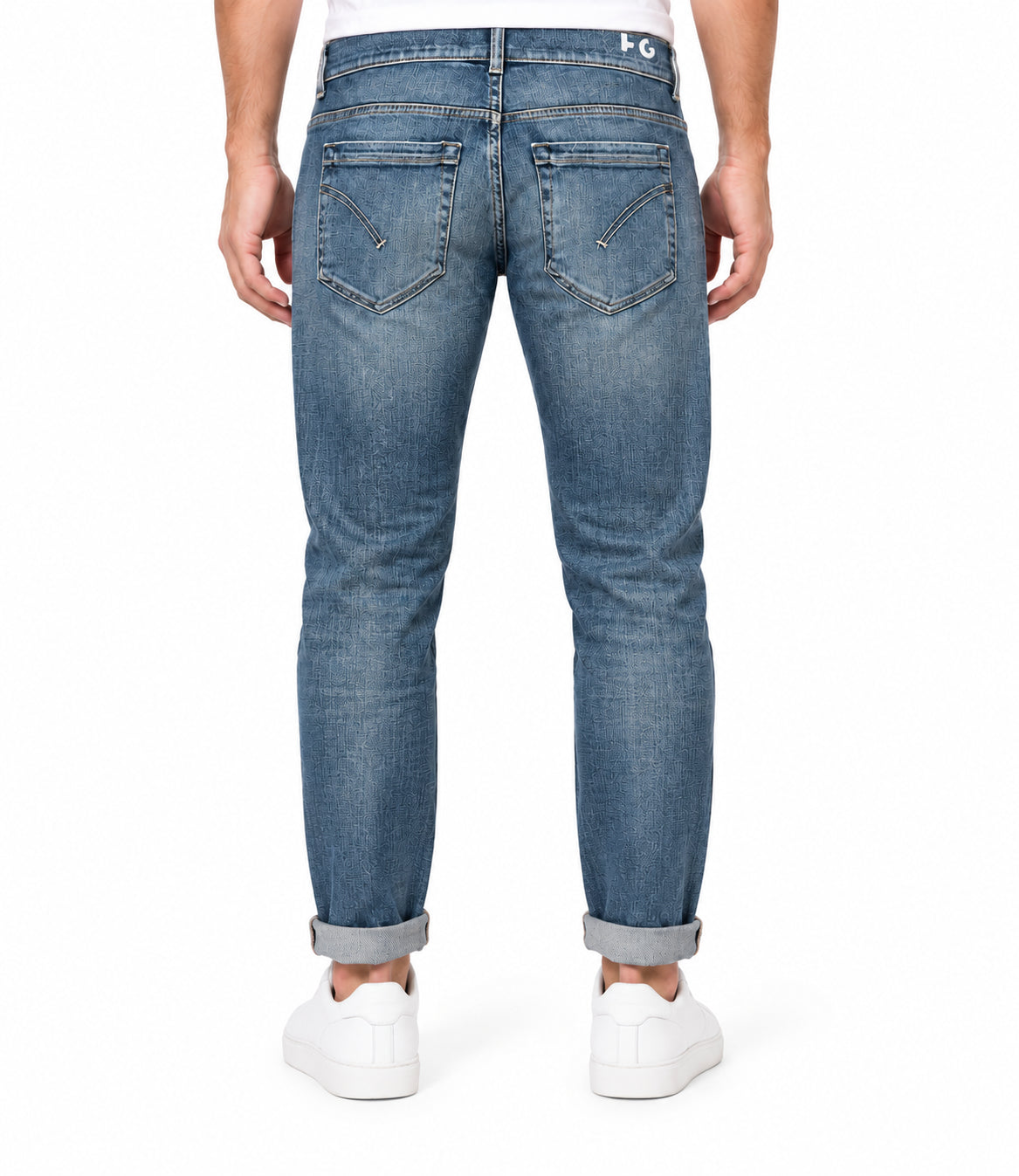 Jeans Dondup UP232DSK340UJ53DU Uomo - Blu