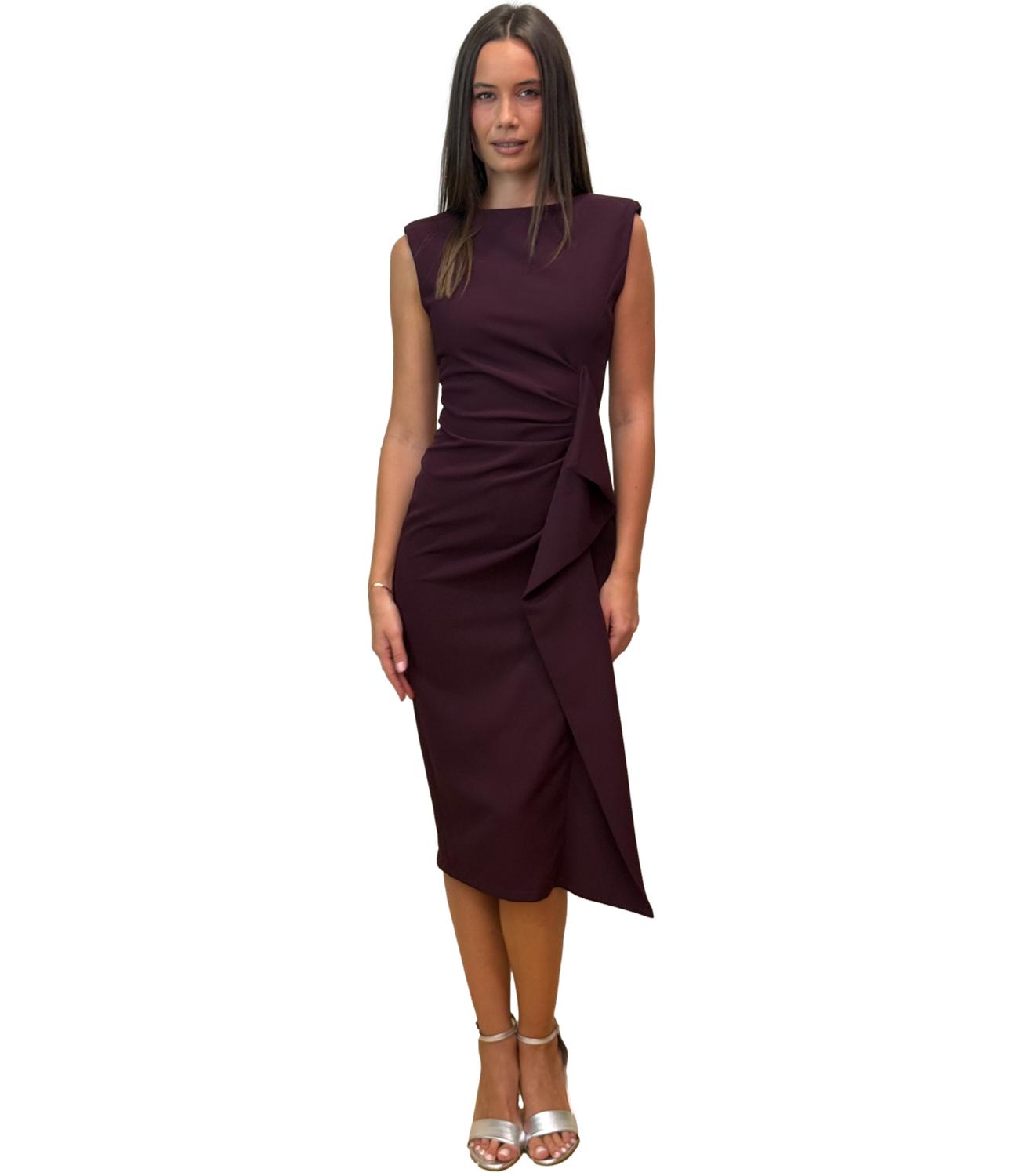 Abito Eco HD233 Donna - Melanzana
