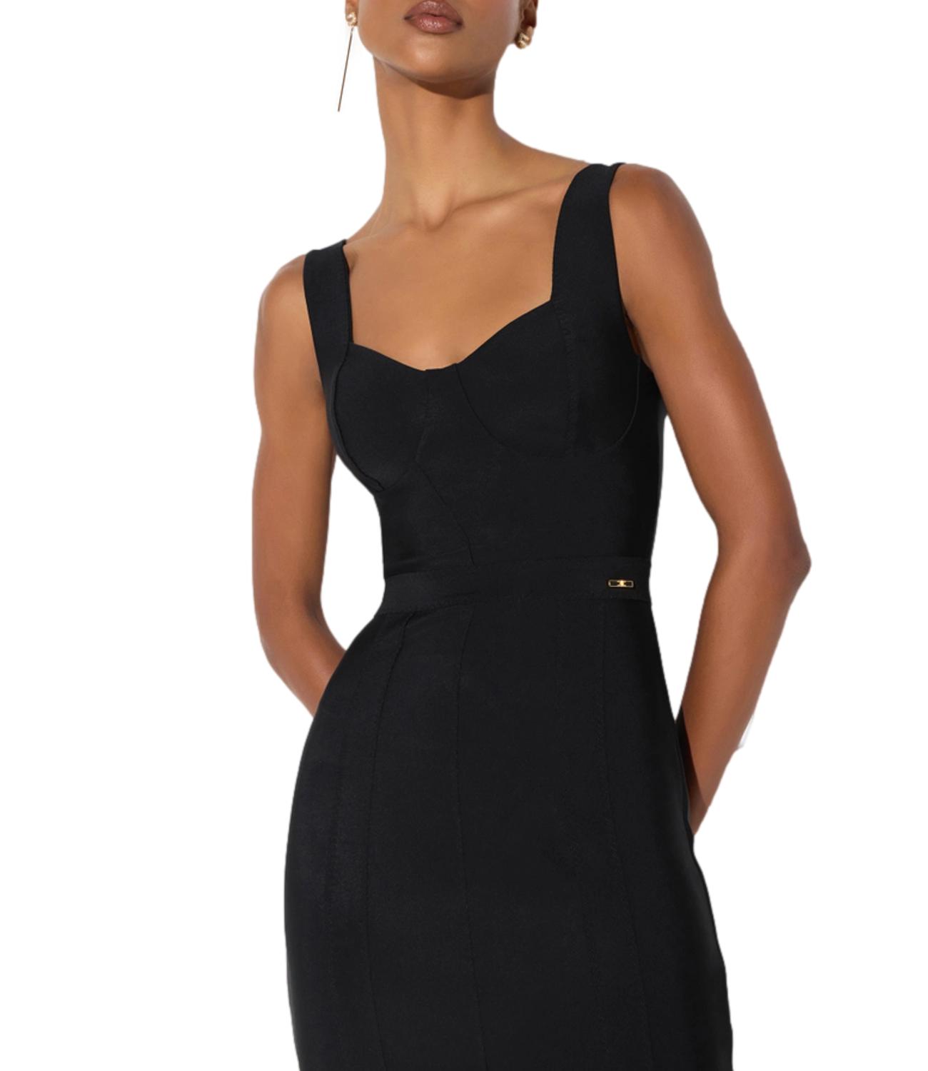 Abito Elisabetta Franchi AB98566E2 Donna - Nero