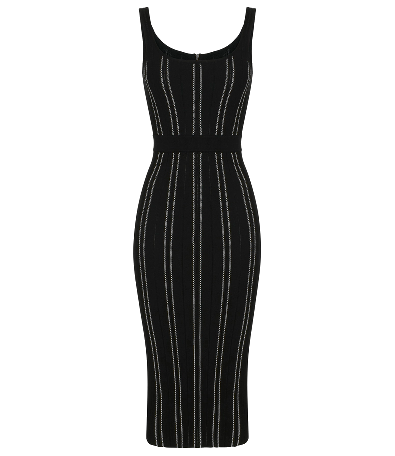 Abito Elisabetta Franchi AM38Q67E2 Donna - Nero/burro