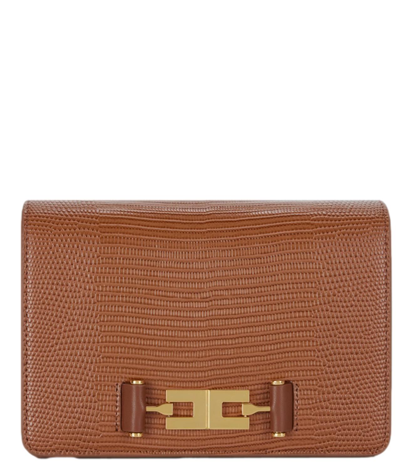 Borsa Elisabetta Franchi BS09A66E2 Donna - Sigaro