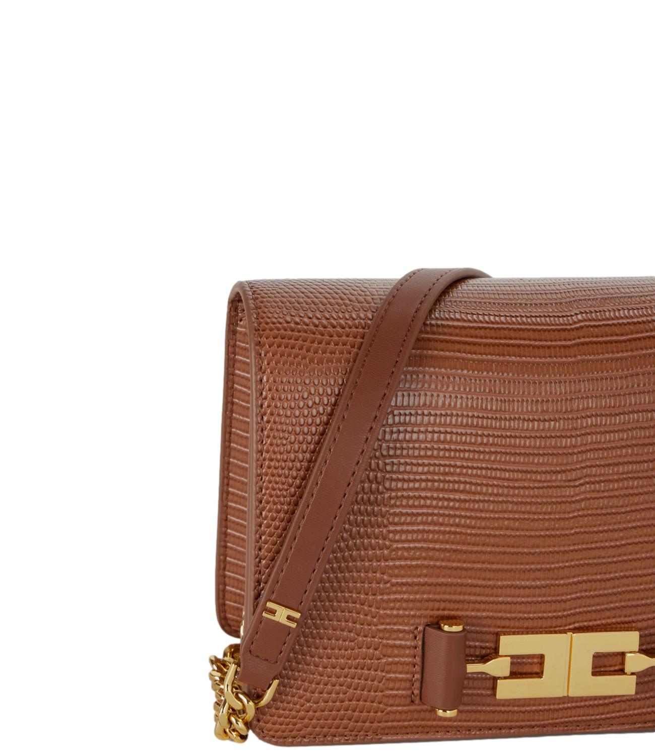 Borsa Elisabetta Franchi BS09A66E2 Donna - Sigaro