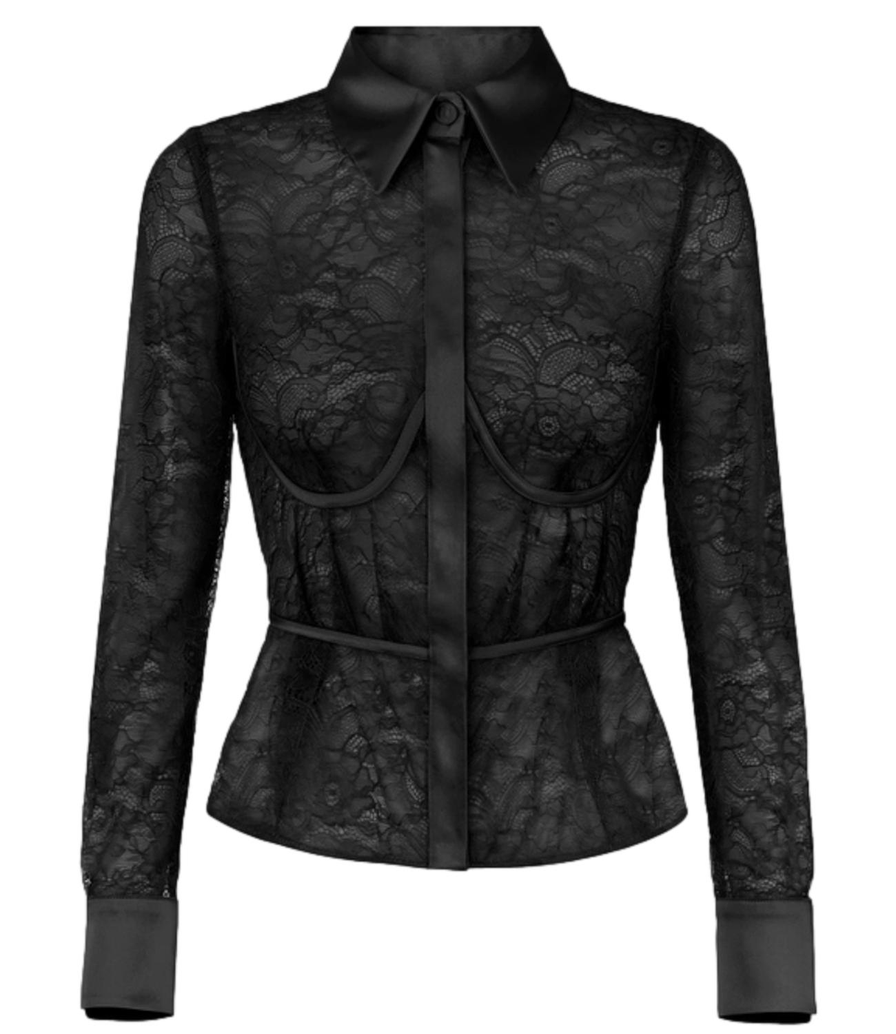 Camicia Elisabetta Franchi CA17966E2 Donna - Nero