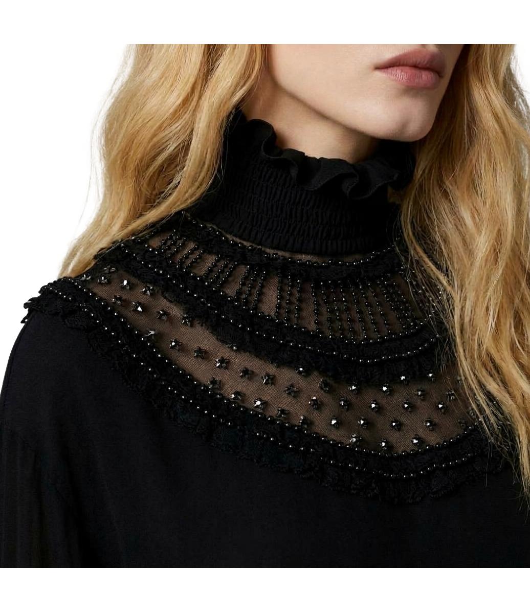 Camicia Elisabetta Franchi CA20367E2 Donna - Nero