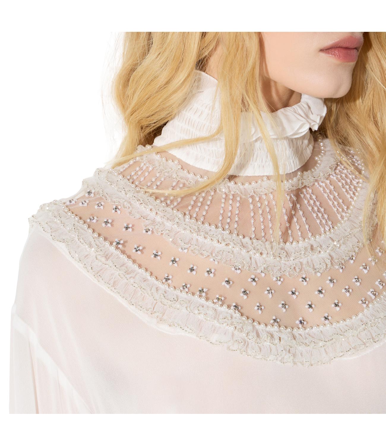 Camicia Elisabetta Franchi CA20367E2 Donna - Avorio