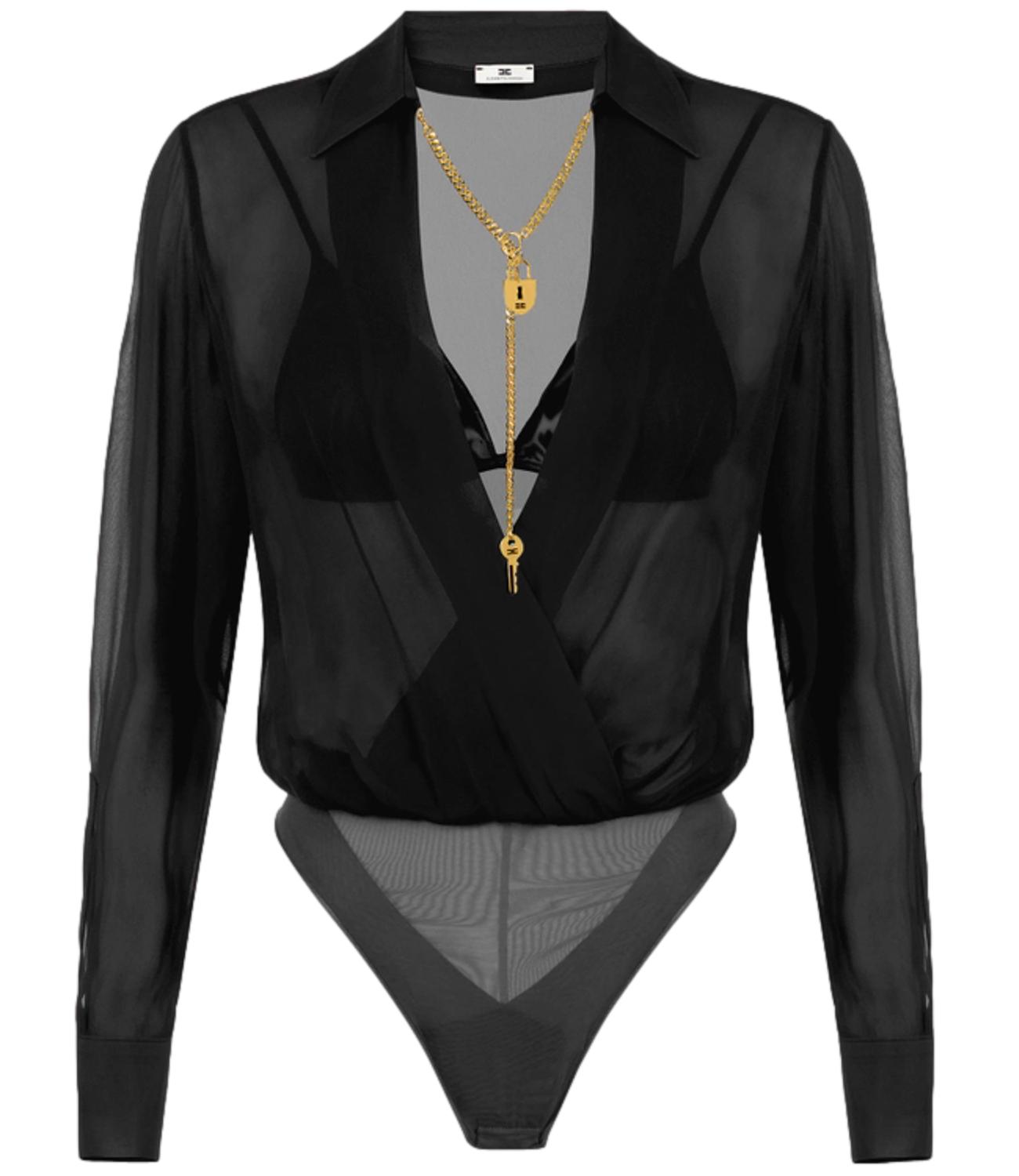 Camicia Elisabetta Franchi CB00966E2 Donna - Nero