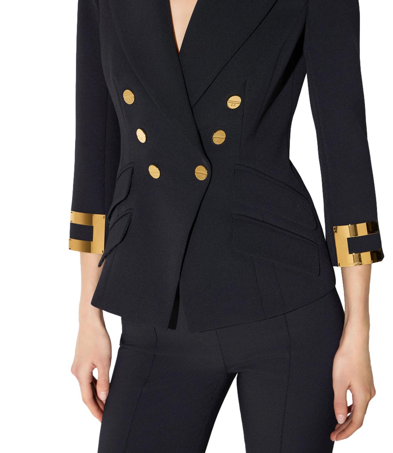 Giacca Elisabetta Franchi GI26866E2 Donna - Nero