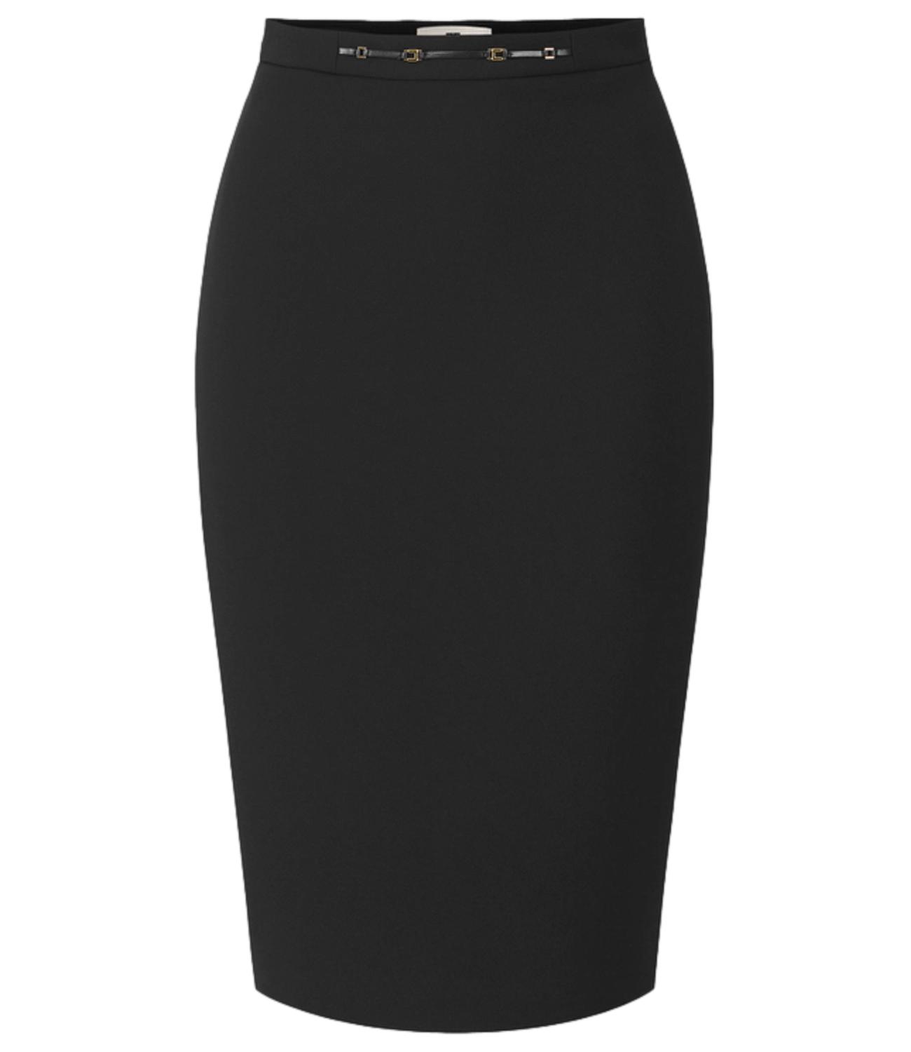 Gonna Elisabetta Franchi GO22366E2 Donna - Nero