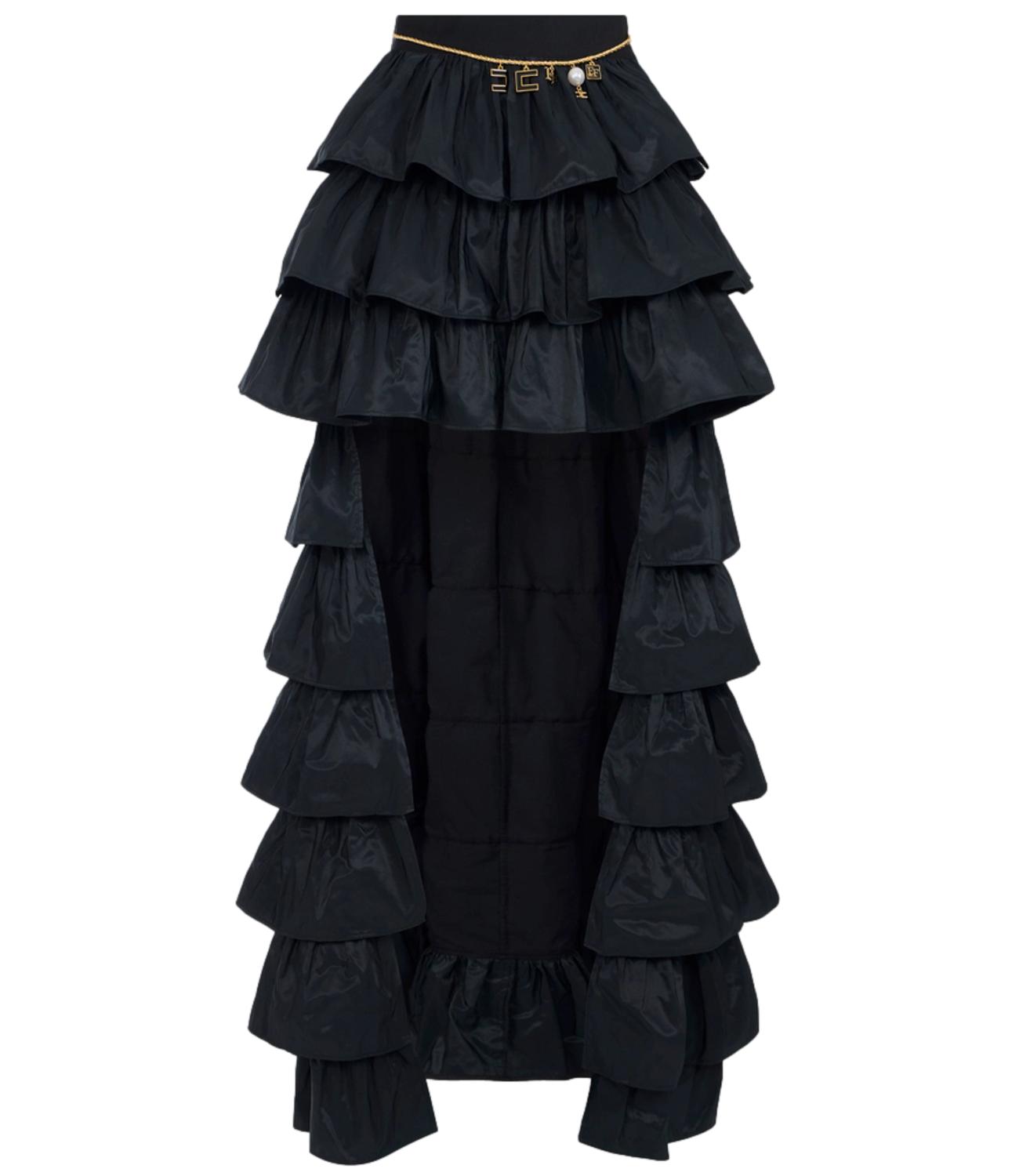 Gonna Elisabetta Franchi GO23067E2 Donna - Nero