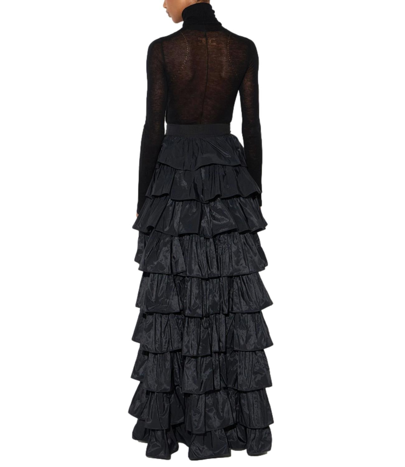 Gonna Elisabetta Franchi GO23067E2 Donna - Nero
