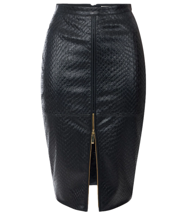 Gonna Elisabetta Franchi GO24467E2 Donna - Nero