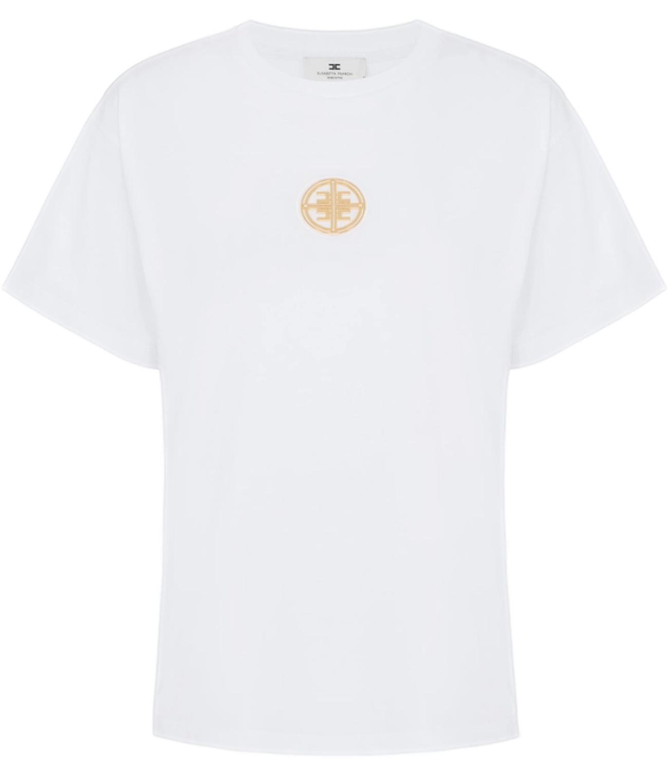 Maglia Elisabetta Franchi MA00866E2 Donna - Gesso